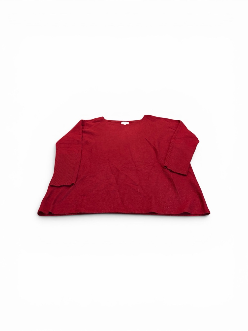 GARNET HILL red cashmere sweater